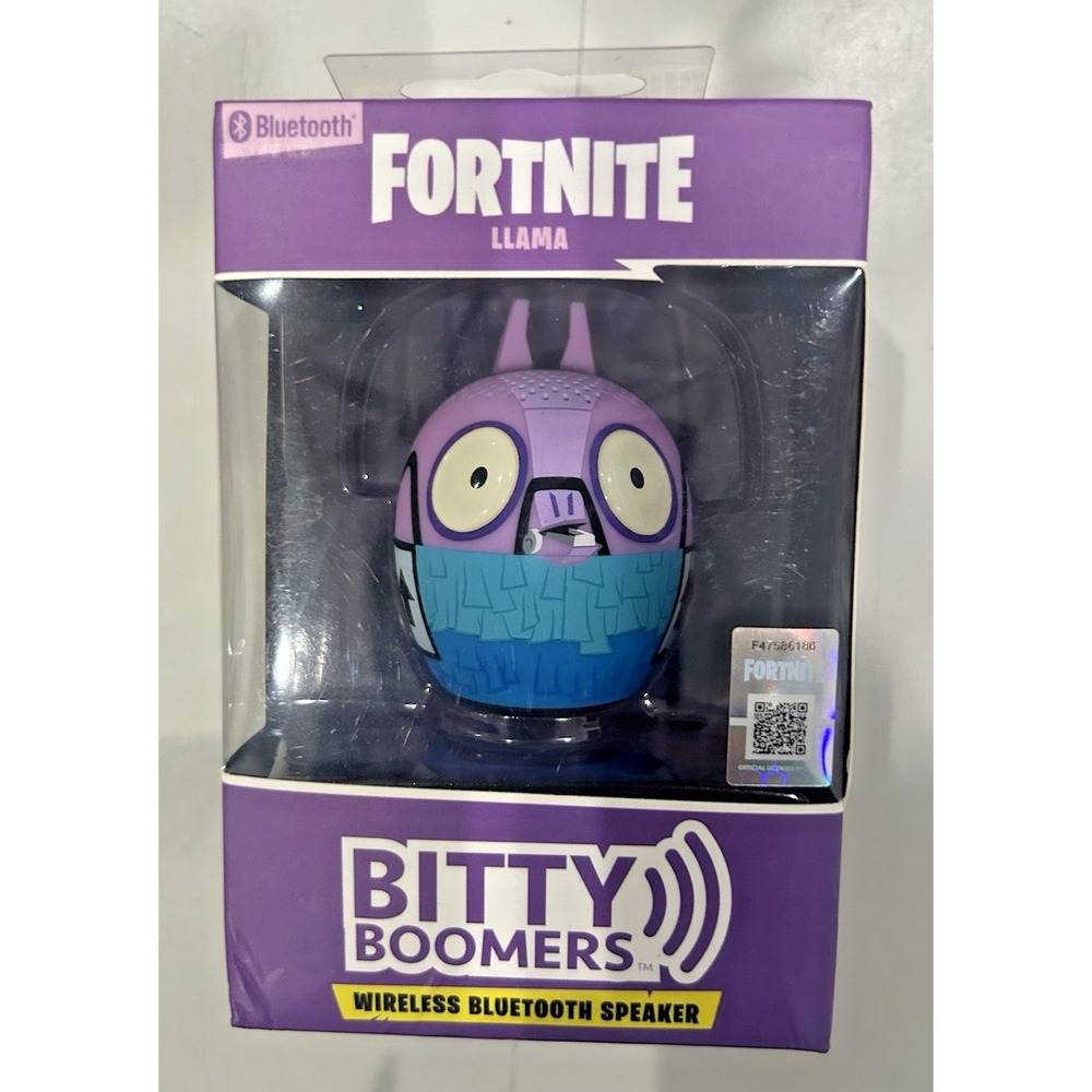 Bitty Boomers Fortnite Llama Portable Wireless Bluetooth Speaker Epic‎ Games NEW